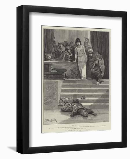 Cleopatra-Richard Caton Woodville II-Framed Premium Giclee Print