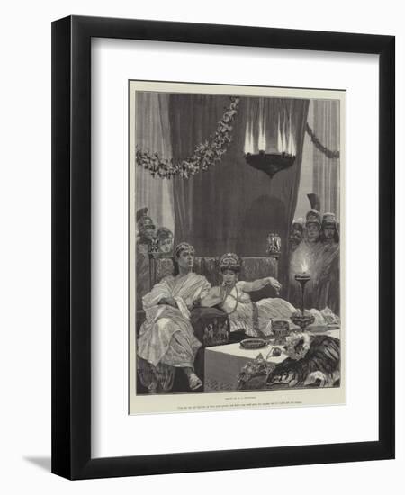 Cleopatra-Richard Caton Woodville II-Framed Premium Giclee Print