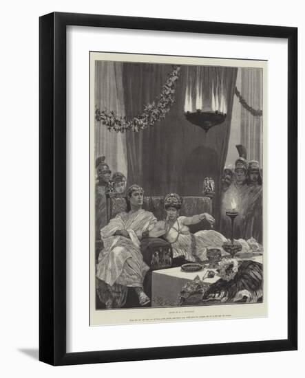 Cleopatra-Richard Caton Woodville II-Framed Giclee Print