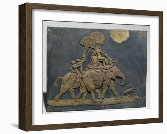 Cléopâtre aux éléphants-Emmanuel Fremiet-Framed Giclee Print