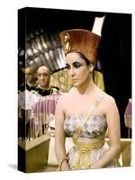 Cleopatre Cleopatra by Joseph L. Mankiewicz with Elizabeth Taylor, 1963 (photo)-null-Stretched Canvas