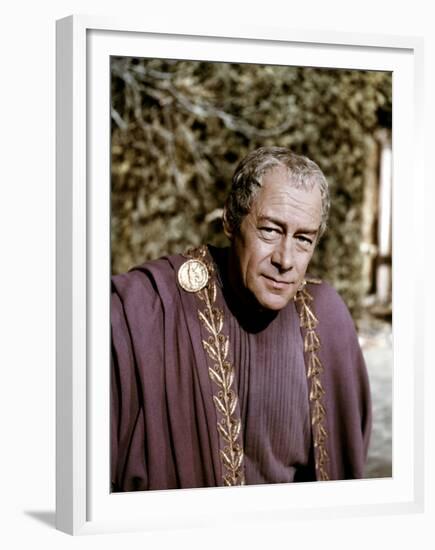 Cleopatre Cleopatra, by Joseph Mankiewicz with Rex Harrison, 1963 (photo)-null-Framed Photo