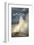 Clepsydra Geyser along the Fountain Paint Pot Trail, Yellowstone National Park.-Alan Majchrowicz-Framed Photographic Print