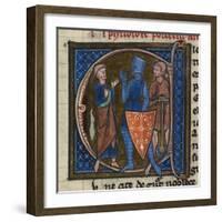 Cleric, Knight and Workman representing the three classes-French-Framed Giclee Print