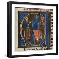 Cleric, Knight and Workman representing the three classes-French-Framed Giclee Print