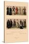 Clerical Costumes of the Fifteenth Through Eighteenth Centuries-Racinet-Stretched Canvas