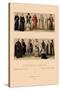 Clerical Costumes of the Fifteenth Through Eighteenth Centuries-Racinet-Stretched Canvas