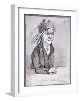 Clerk from the Guildhall's Law Courts, 1801-John Nixon-Framed Giclee Print