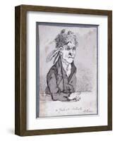 Clerk from the Guildhall's Law Courts, 1801-John Nixon-Framed Giclee Print