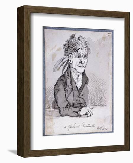 Clerk from the Guildhall's Law Courts, 1801-John Nixon-Framed Giclee Print