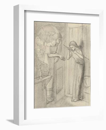 Clerk Saunders-Elizabeth Eleanor Siddal-Framed Giclee Print