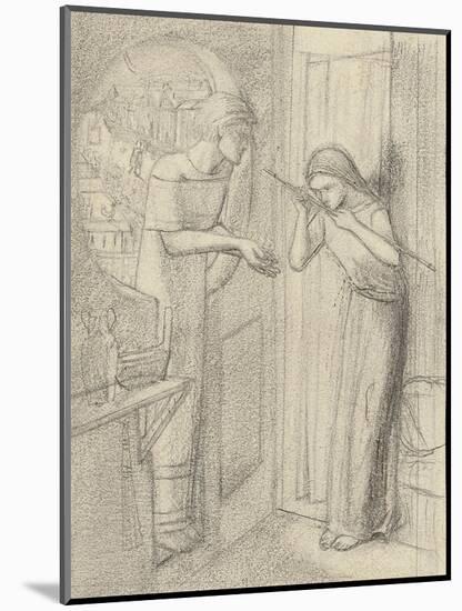 Clerk Saunders-Elizabeth Eleanor Siddal-Mounted Giclee Print