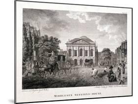 Clerkenwell Green, Finsbury, London, 1796-James Walker-Mounted Giclee Print