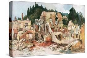 Clermont-En-Argonne, France, August 1915-Francois Flameng-Stretched Canvas