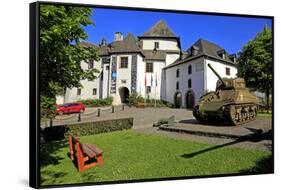 Clervaux Castle, Canton of Clervaux, Grand Duchy of Luxembourg, Europe-Hans-Peter Merten-Framed Stretched Canvas