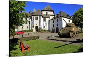 Clervaux Castle, Canton of Clervaux, Grand Duchy of Luxembourg, Europe-Hans-Peter Merten-Stretched Canvas