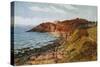 Clevedon, Lady's Bay-Alfred Robert Quinton-Stretched Canvas