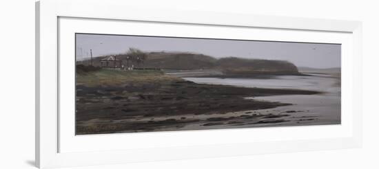 Clevedon Seafront, November-Tom Hughes-Framed Giclee Print