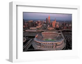 Cleveland Browns First Game August 21, c.1999 Sports-Mike Smith-Framed Art Print