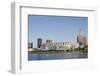 Cleveland Browns Stadium and City Skyline, Ohio, USA-Cindy Miller Hopkins-Framed Photographic Print