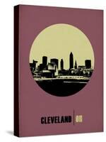 Cleveland Circle Poster 1-NaxArt-Stretched Canvas