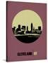 Cleveland Circle Poster 1-NaxArt-Stretched Canvas