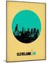 Cleveland Circle Poster 2-NaxArt-Mounted Art Print