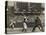 Cleveland Indians', Bob Feller, Pitching to New York Yankees' Joe Dimaggio-null-Stretched Canvas