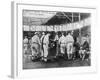 Cleveland Indians Choose Bats, Baseball Photo - Cleveland, OH-Lantern Press-Framed Art Print