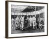 Cleveland Indians Choose Bats, Baseball Photo - Cleveland, OH-Lantern Press-Framed Art Print