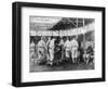 Cleveland Indians Choose Bats, Baseball Photo - Cleveland, OH-Lantern Press-Framed Art Print