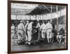 Cleveland Indians Choose Bats, Baseball Photo - Cleveland, OH-Lantern Press-Framed Art Print