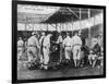 Cleveland Indians Choose Bats, Baseball Photo - Cleveland, OH-Lantern Press-Framed Art Print