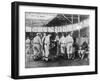 Cleveland Indians Choose Bats, Baseball Photo - Cleveland, OH-Lantern Press-Framed Art Print