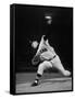 Cleveland Indians Herb Score Throwing the Ball-George Silk-Framed Stretched Canvas