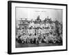 Cleveland Indians Team, Baseball Photo - Cleveland, OH-Lantern Press-Framed Art Print