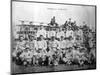 Cleveland Indians Team, Baseball Photo - Cleveland, OH-Lantern Press-Mounted Art Print