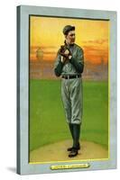 Cleveland, OH, Cleveland Naps, Addie Joss, Baseball Card-Lantern Press-Stretched Canvas