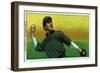 Cleveland, OH, Cleveland Naps, Joe Birmingham, Baseball Card-Lantern Press-Framed Art Print