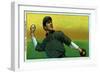 Cleveland, OH, Cleveland Naps, Joe Birmingham, Baseball Card-Lantern Press-Framed Art Print