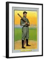 Cleveland, OH, Cleveland Naps, Nap Lajoie, Baseball Card-Lantern Press-Framed Art Print