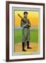 Cleveland, OH, Cleveland Naps, Nap Lajoie, Baseball Card-Lantern Press-Framed Art Print