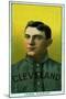 Cleveland, OH, Cleveland Naps, Nap Lajoie, Baseball Card-Lantern Press-Mounted Art Print