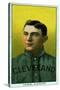 Cleveland, OH, Cleveland Naps, Nap Lajoie, Baseball Card-Lantern Press-Stretched Canvas