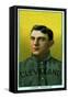 Cleveland, OH, Cleveland Naps, Nap Lajoie, Baseball Card-Lantern Press-Framed Stretched Canvas