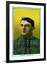 Cleveland, OH, Cleveland Naps, Nap Lajoie, Baseball Card-Lantern Press-Framed Art Print