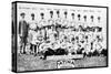 Cleveland, OH, Cleveland Naps, Team Photograph, Baseball Card-Lantern Press-Stretched Canvas