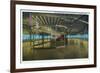 Cleveland, Ohio - Euclid Beach; Interior View of Rollerskating Rink-Lantern Press-Framed Premium Giclee Print