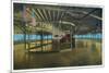 Cleveland, Ohio - Euclid Beach; Interior View of Rollerskating Rink-Lantern Press-Mounted Premium Giclee Print