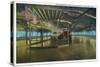 Cleveland, Ohio - Euclid Beach; Interior View of Rollerskating Rink-Lantern Press-Stretched Canvas